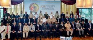 Participants of the 'Twelfth Conference of Defense Ministers of the Americas’ (XII CDMA). (Photo courtesy the Ministry of National Security)