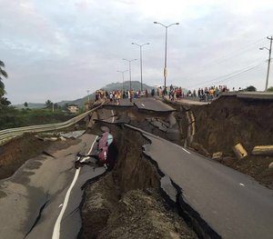 Damaged Road