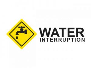 water-interruptio