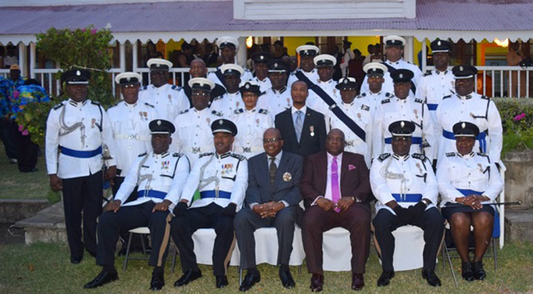 St. Kitts Police Officers