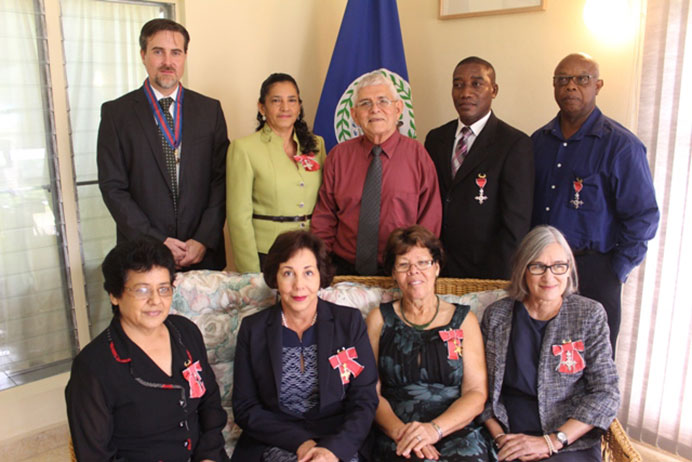 Belizeans Honoured by the Queen