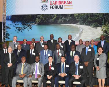 Delegates at the International Monetary Fund (IMF) 2016 High Level Caribbean Forum