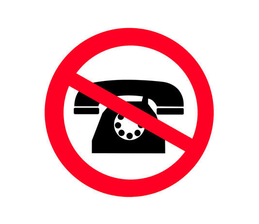 telephone service disruption