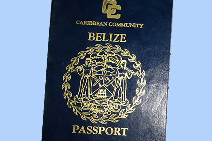 Parts Of A Border Crossing Card