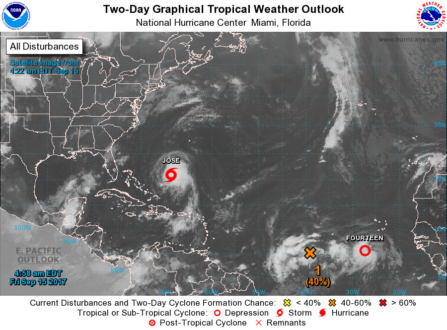 Tropical Weather Outlook - 200 AM EDT Fri Sep 15 2017