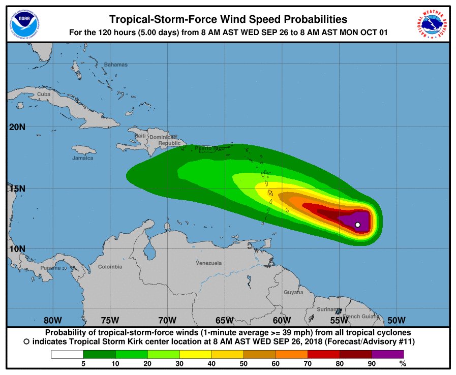 Tropical Storm Kirk Intermediate Advisory #11A 3