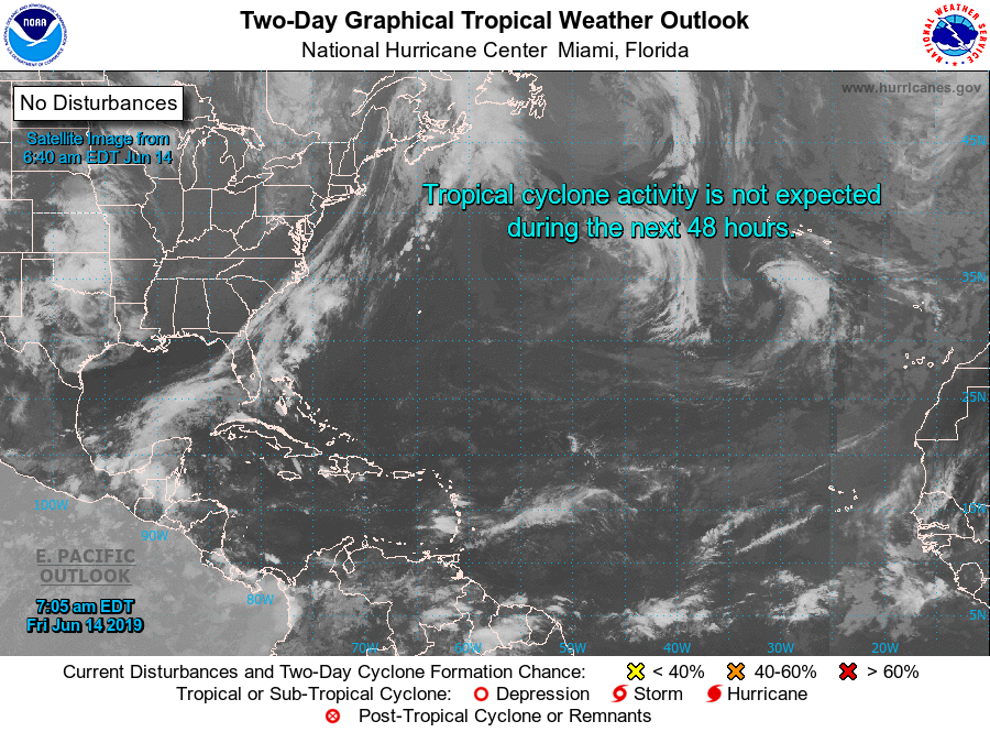 Tropical Weather Outlook - 800 AM EDT Fri Jun 14 2019