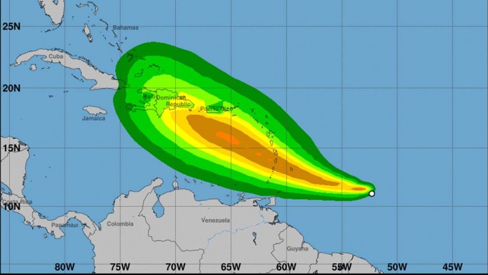 Tropical Storm Dorian Advisory #5