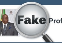 PM Harris Fake Profile