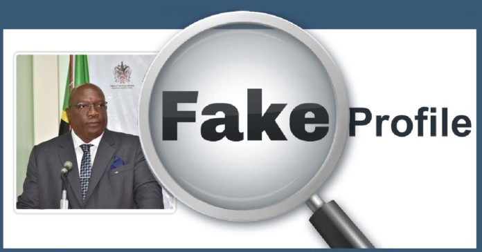 PM Harris Fake Profile