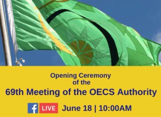 69th Meeting of the OECS Authority to be held Virtually.