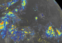 Tropical disturbance heading towards the Lesser Antilles