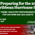 CARICOM Secretariat hosts Webinar series aims to prepare agriculture sector for 2025 hurricane season